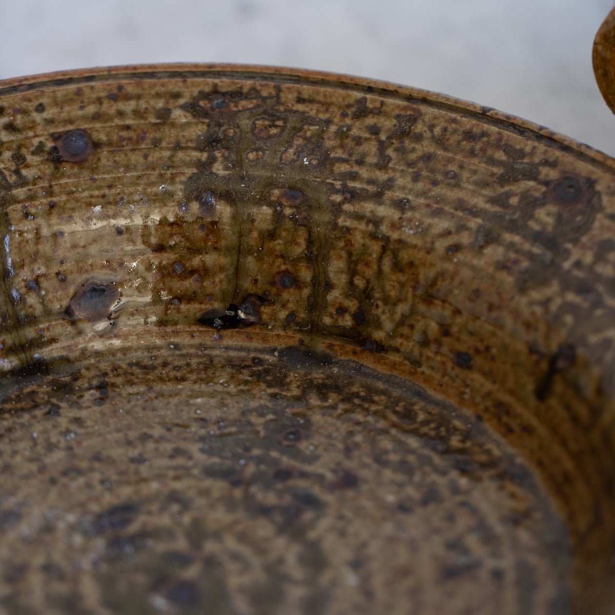 Hand Made Stoneware Crock & Plate | Signed by Artist. - elsie green - decor