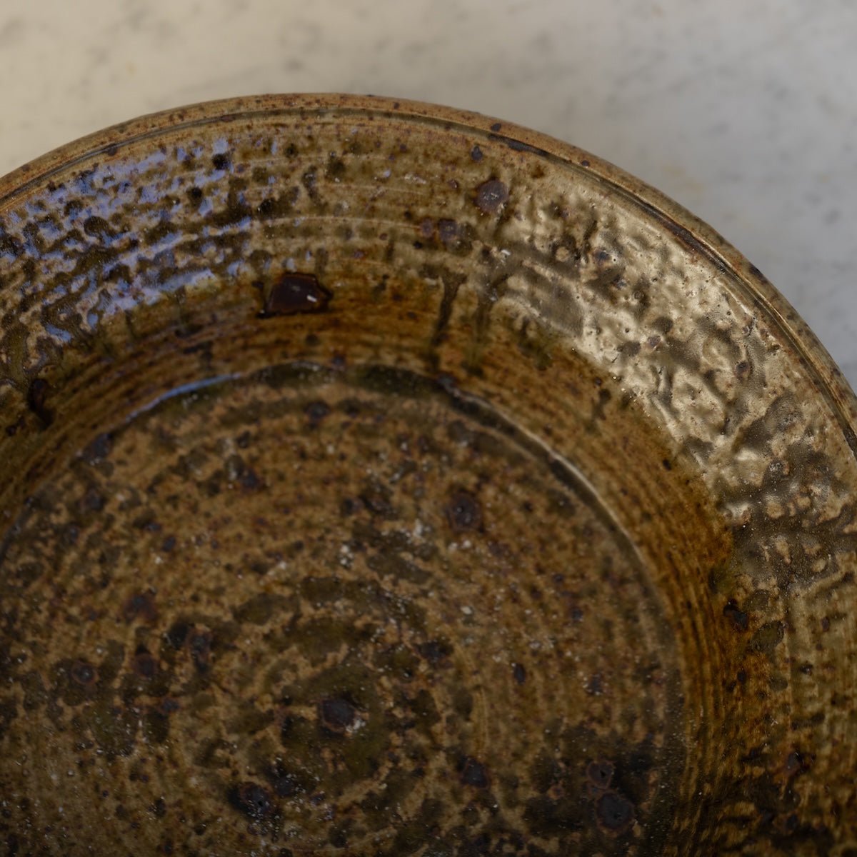 Hand Made Stoneware Crock & Plate | Signed by Artist. - elsie green - decor