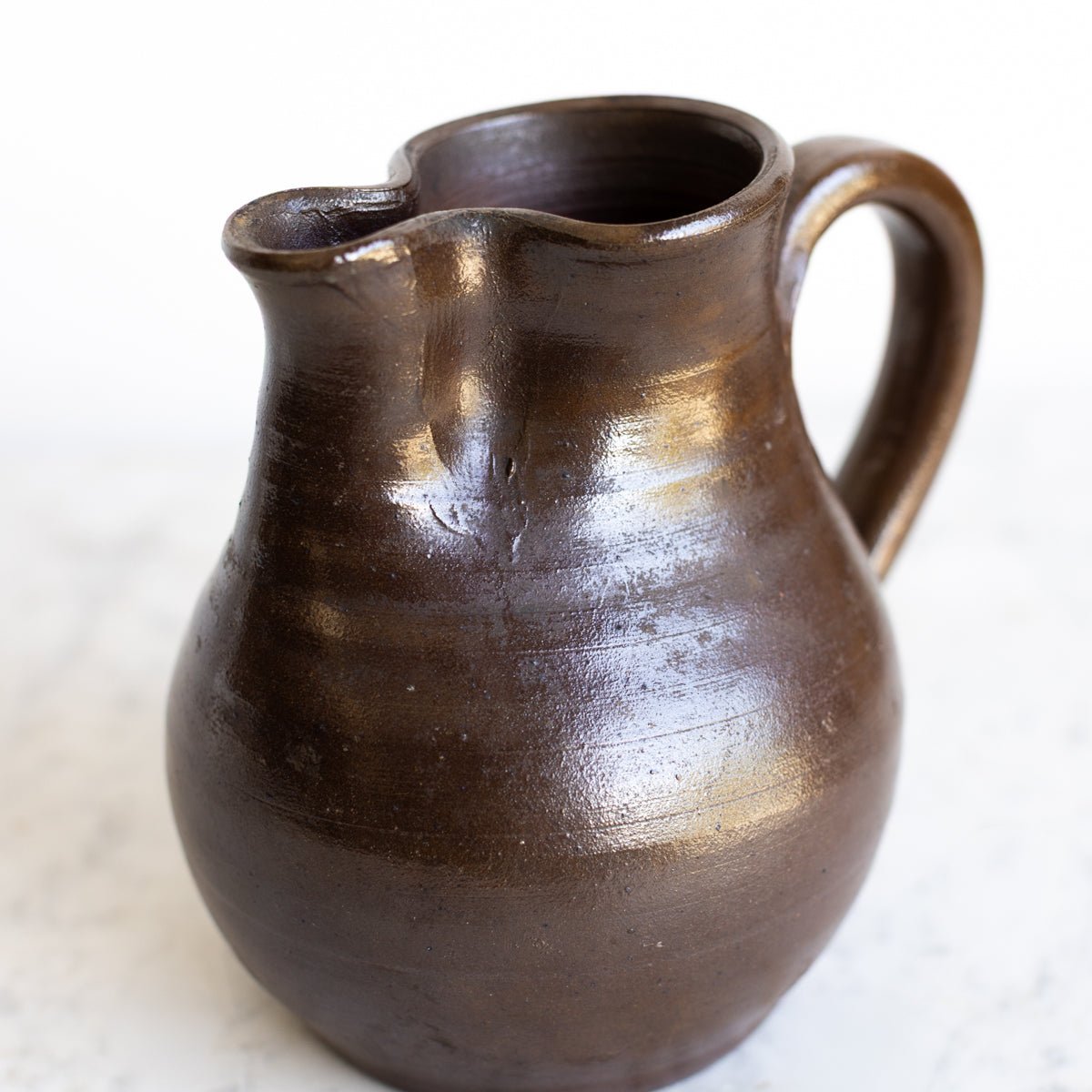 Hand Made Stoneware Pitcher - elsie green - decor