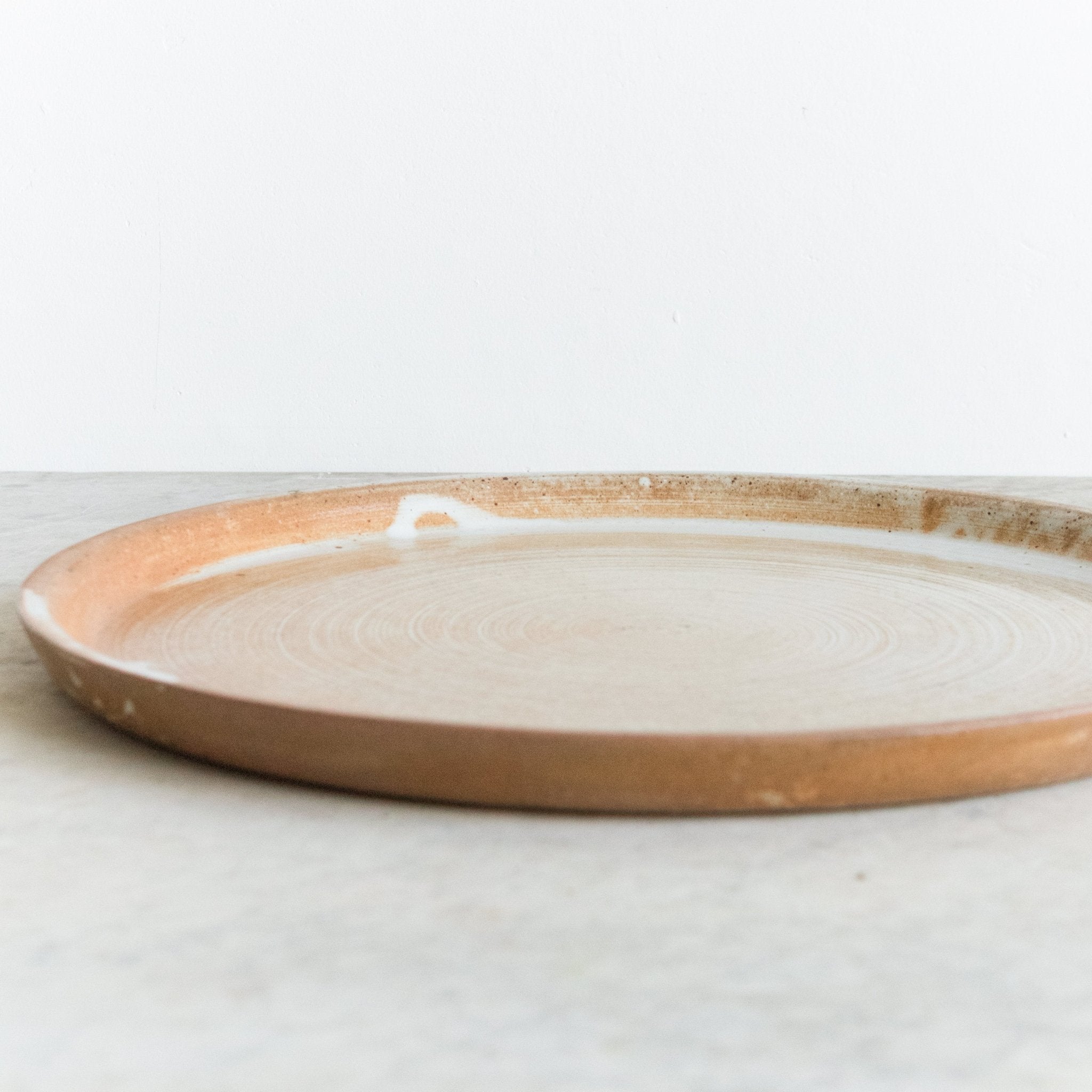 Hand Made Stoneware Platter - elsie green - The French Kitchen