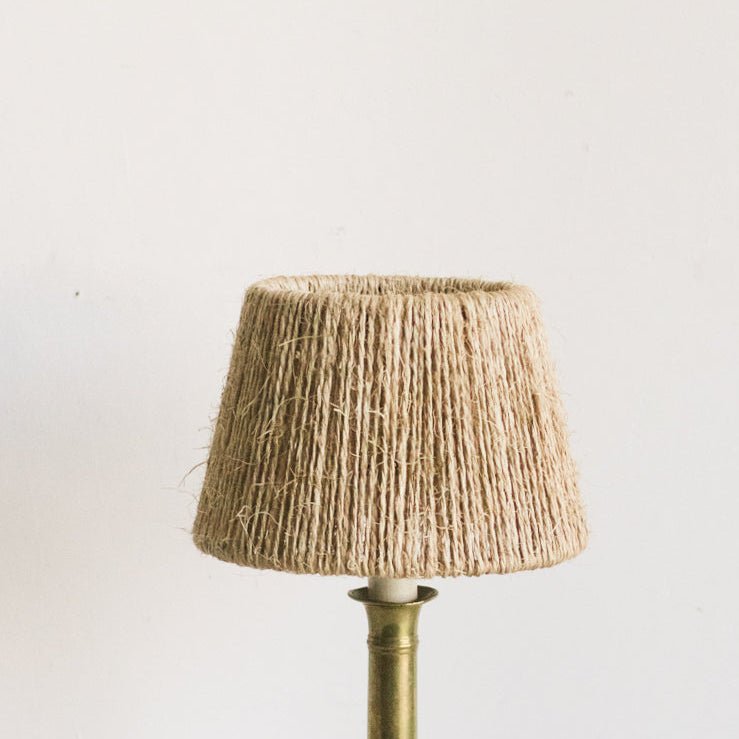 Hand Made Twine Lampshade - elsie green - decor