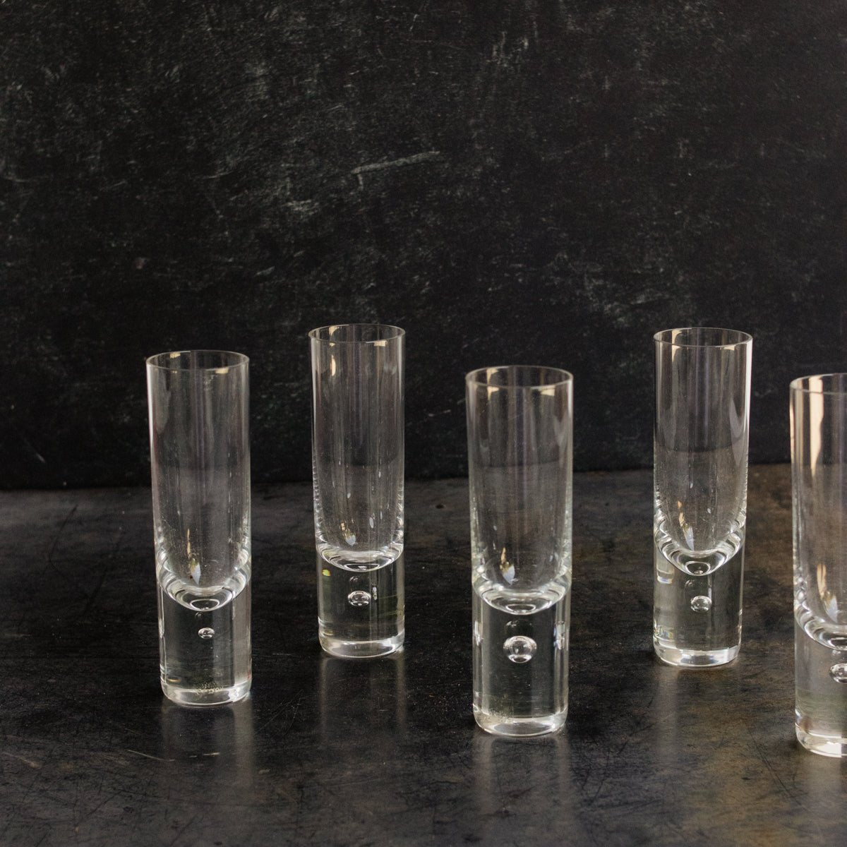 Heavy Sham Shot Glass Set of 5 - elsie green - the french kitchen