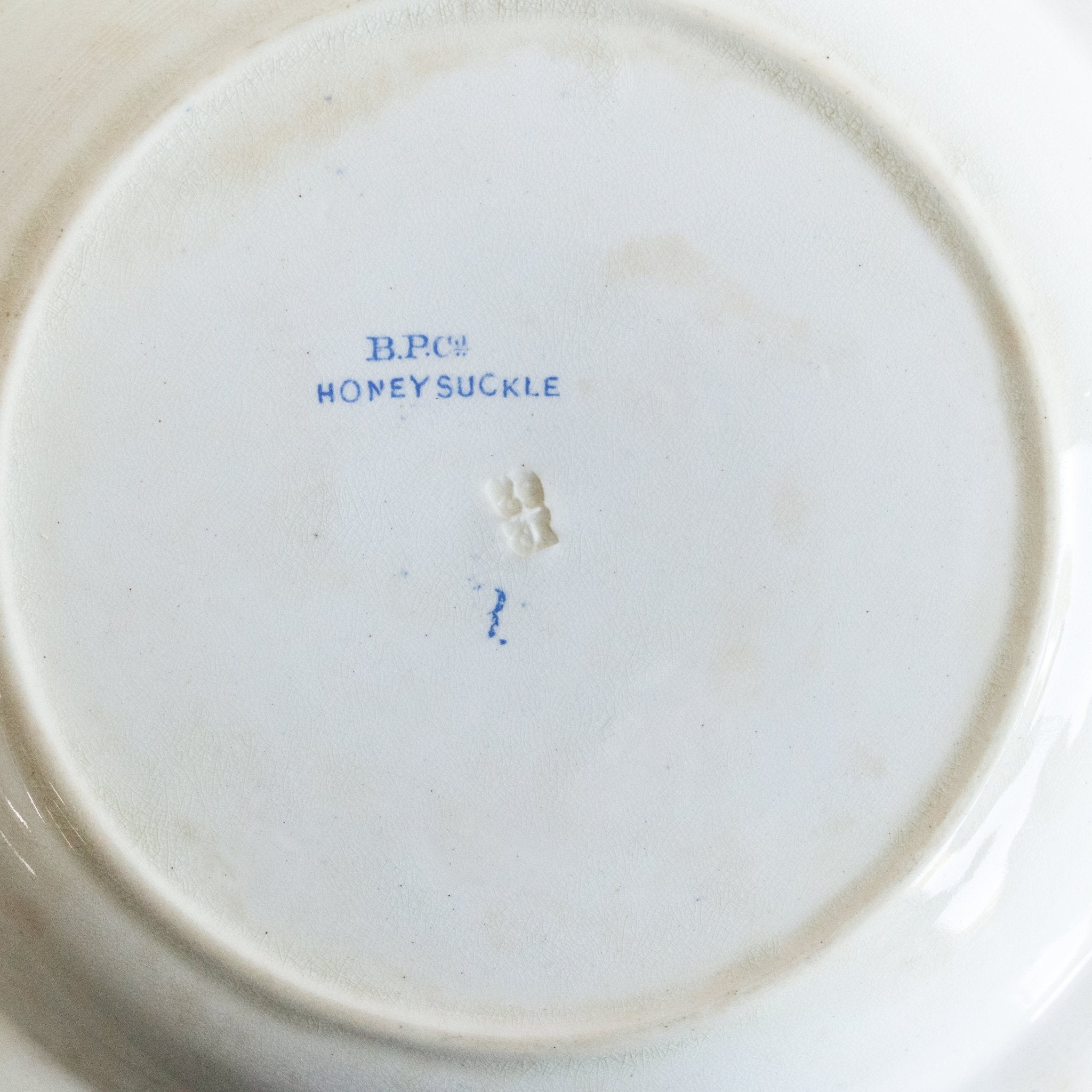 Honeysuckle Transferware Soup Bowl Set Of 4 - elsie green - The French Kitchen