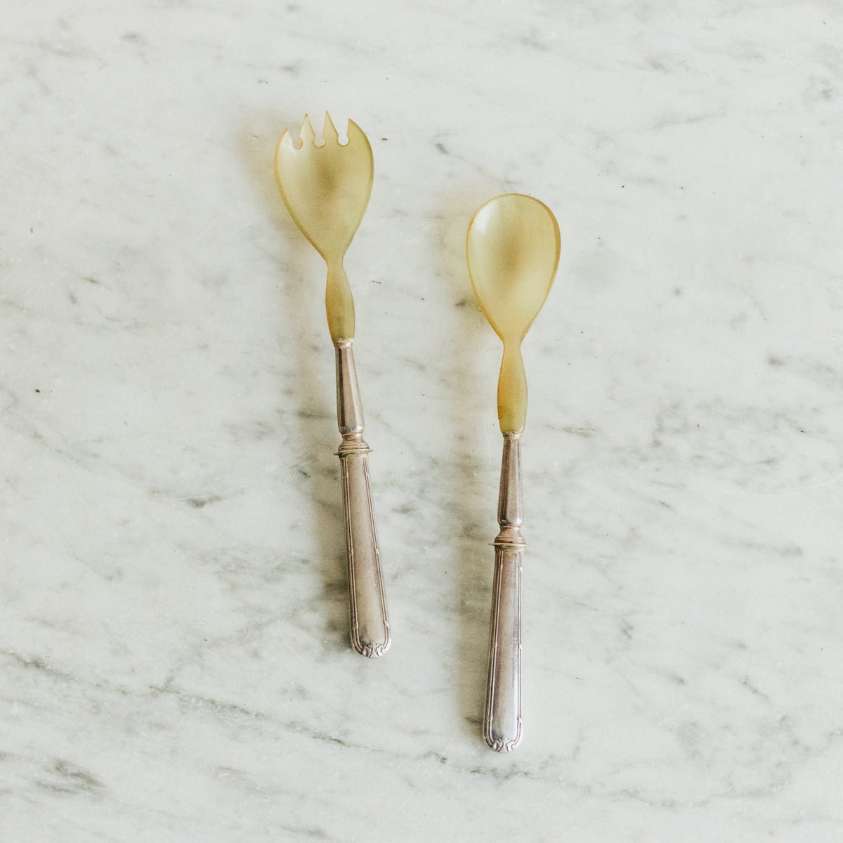 Horn and Silver Serving Set - elsie green - the french kitchen