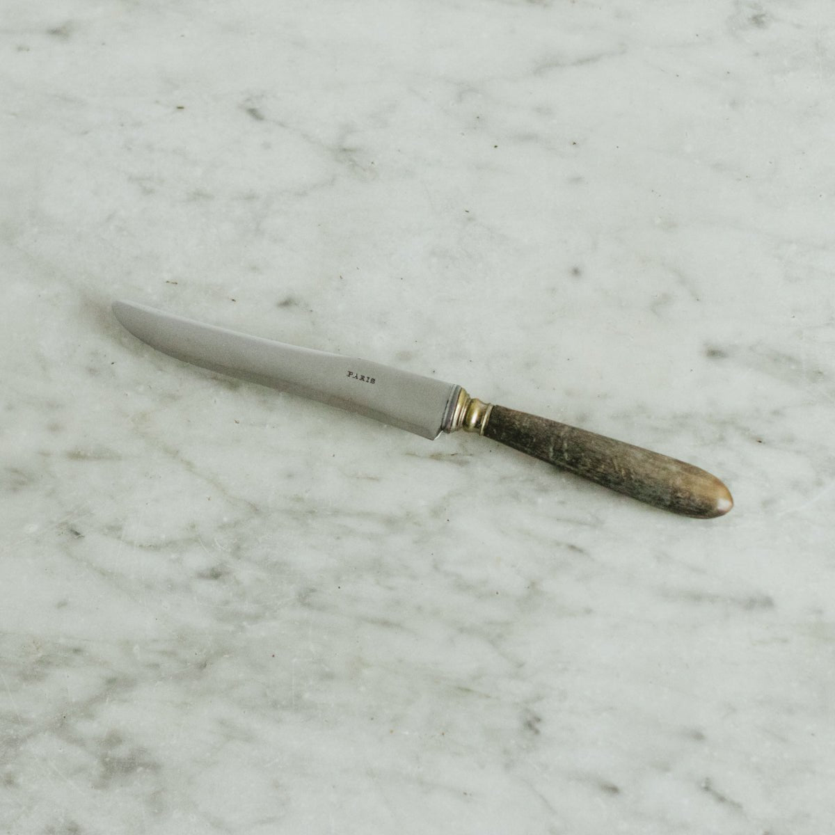 Horn Knife with Paris Stamp Set of 6 - elsie green - the french kitchen