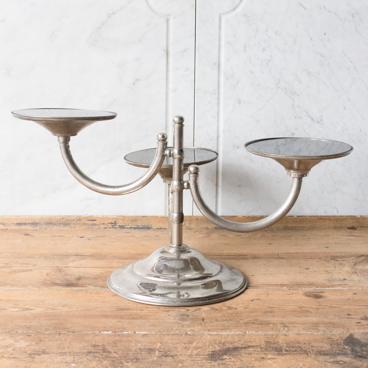 Hotel Silver Pastry Stand - elsie green - the french kitchen