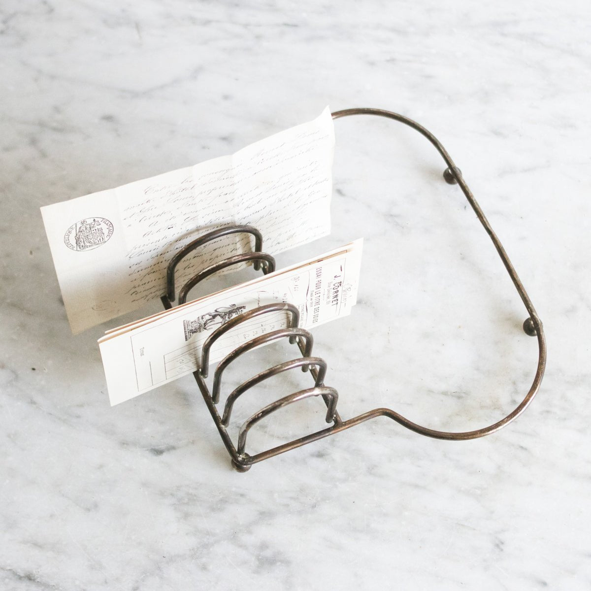 Hotel Silver Toast Rack - elsie green - The French Kitchen