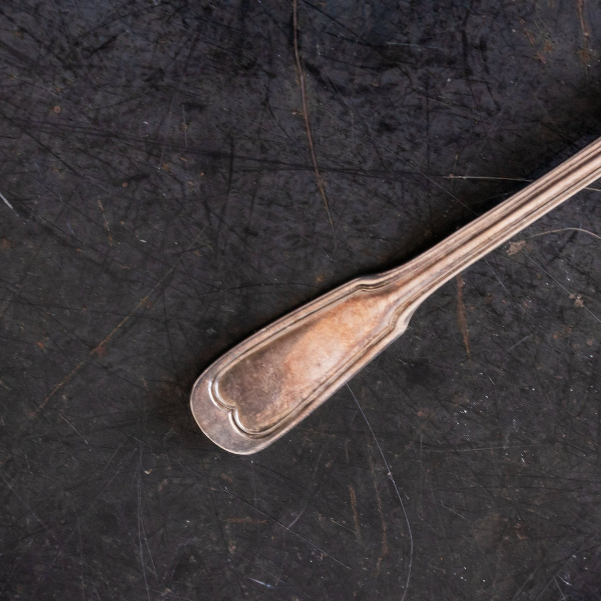 Ironstone Cafe Bowl with Silver Sugar Spoon - elsie green - the french kitchen