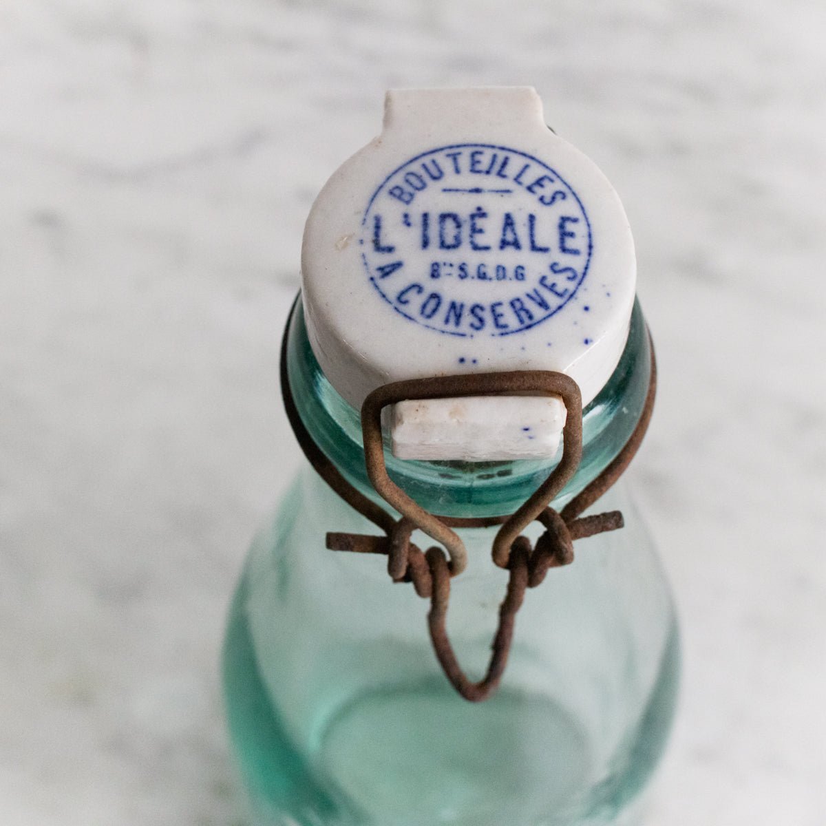 La Lorraine Porcelain Top Canning Jar - elsie green - The French Kitchen