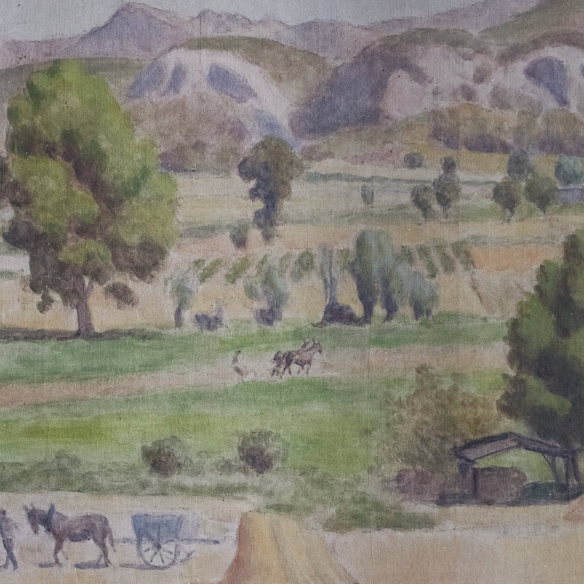 La Maison de Claire Oil Painting - elsie green - art