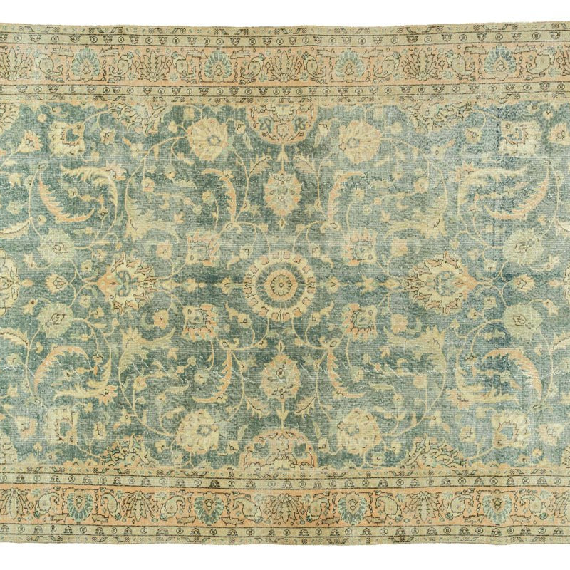Lanester Vintage Rug | 6'8" x 9'1" - elsie green - textiles