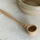 Large Stoneware Mixing Bowl With Large Olive Spoon - elsie green - The French Kitchen