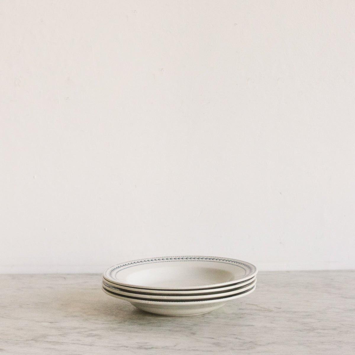 Lauriers Transferware Soup Bowl Set of 4 - elsie green - The French Kitchen