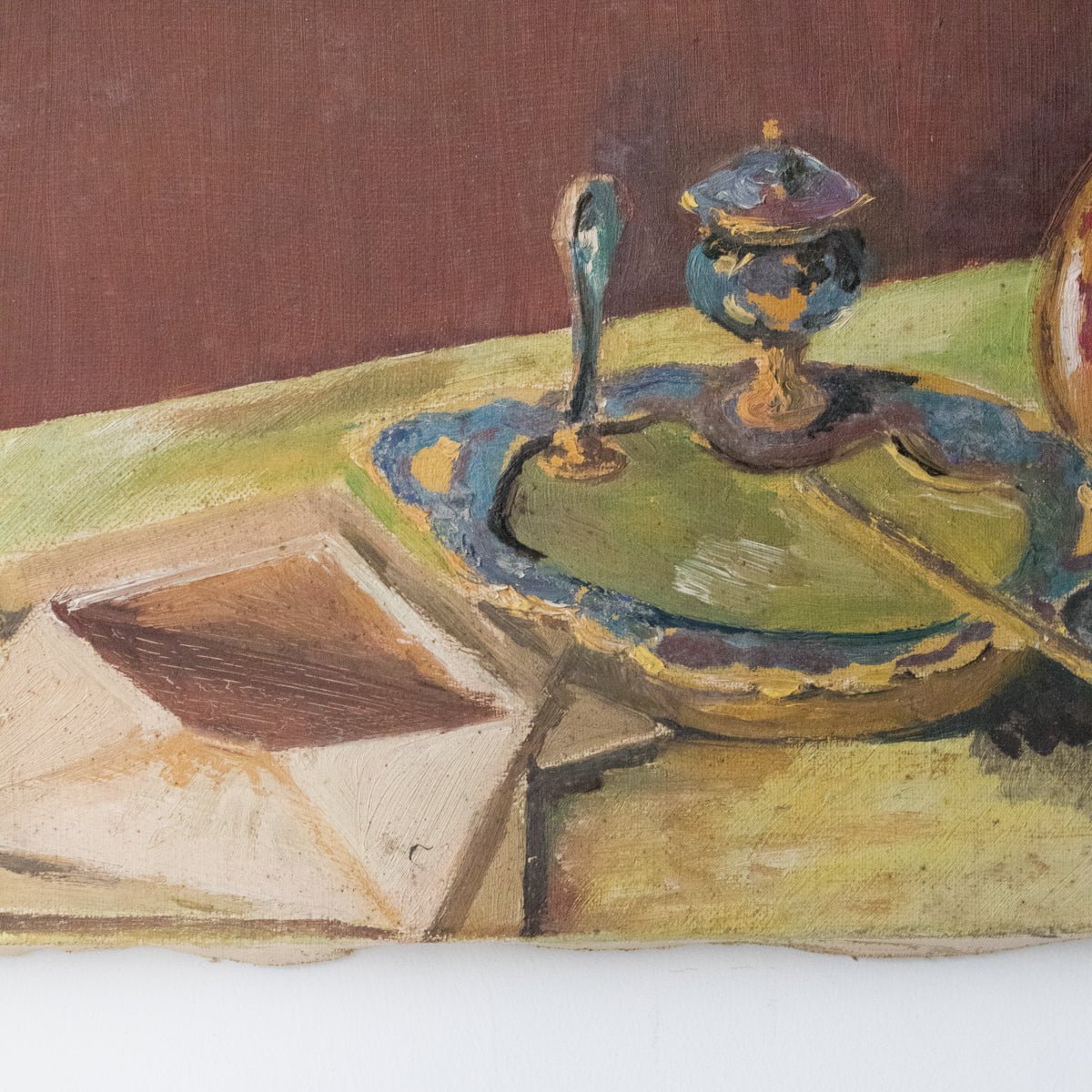 Le Courrier Oil Painting - elsie green - Art