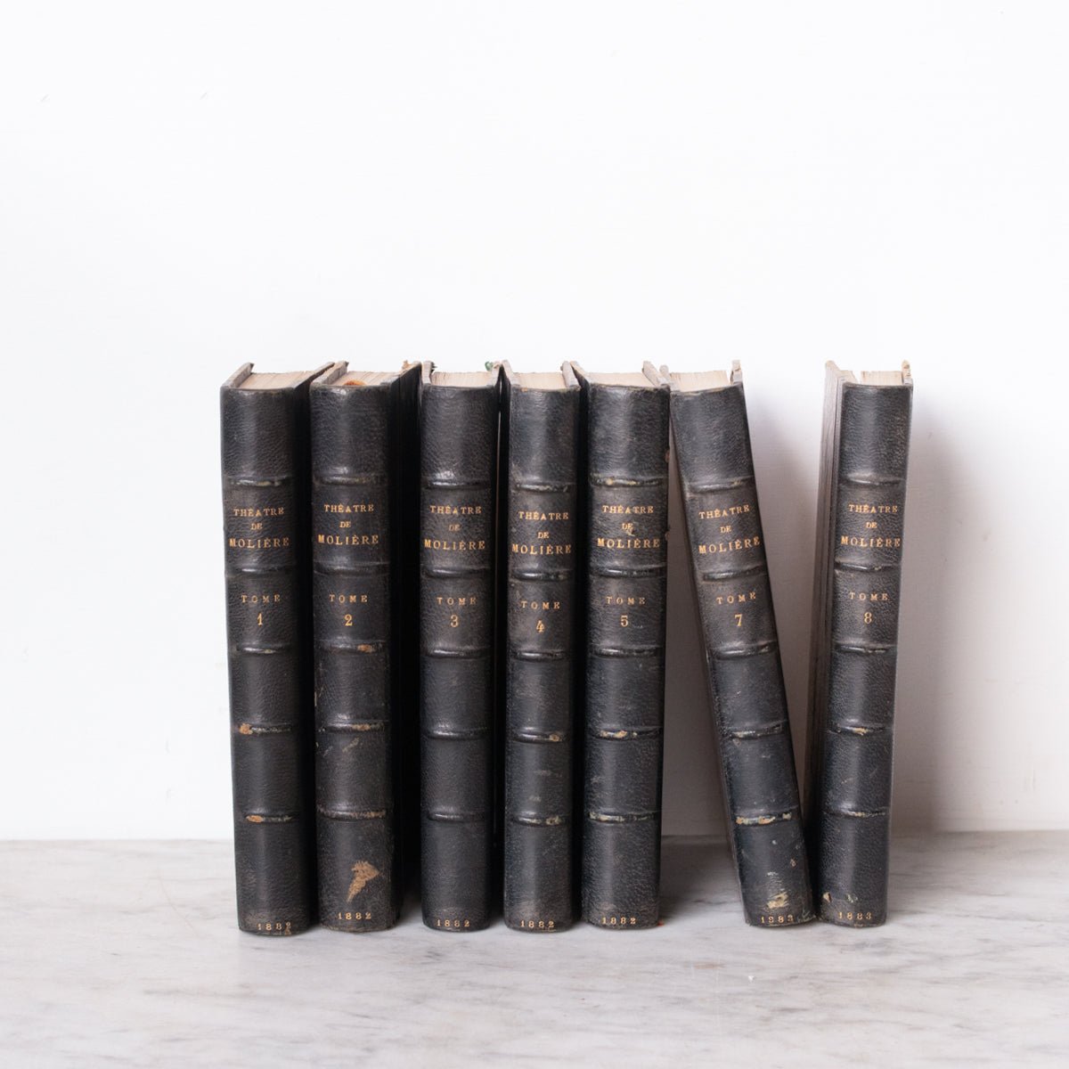 Leather Library Book - elsie green - Decor