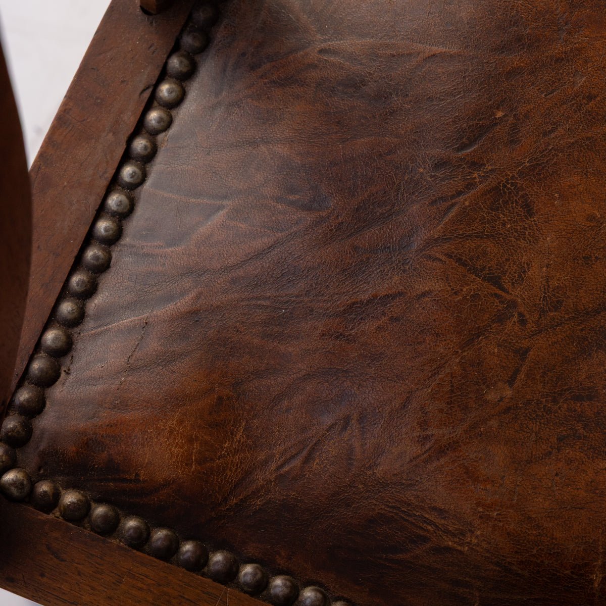 Leather Library Chair - elsie green - furniture