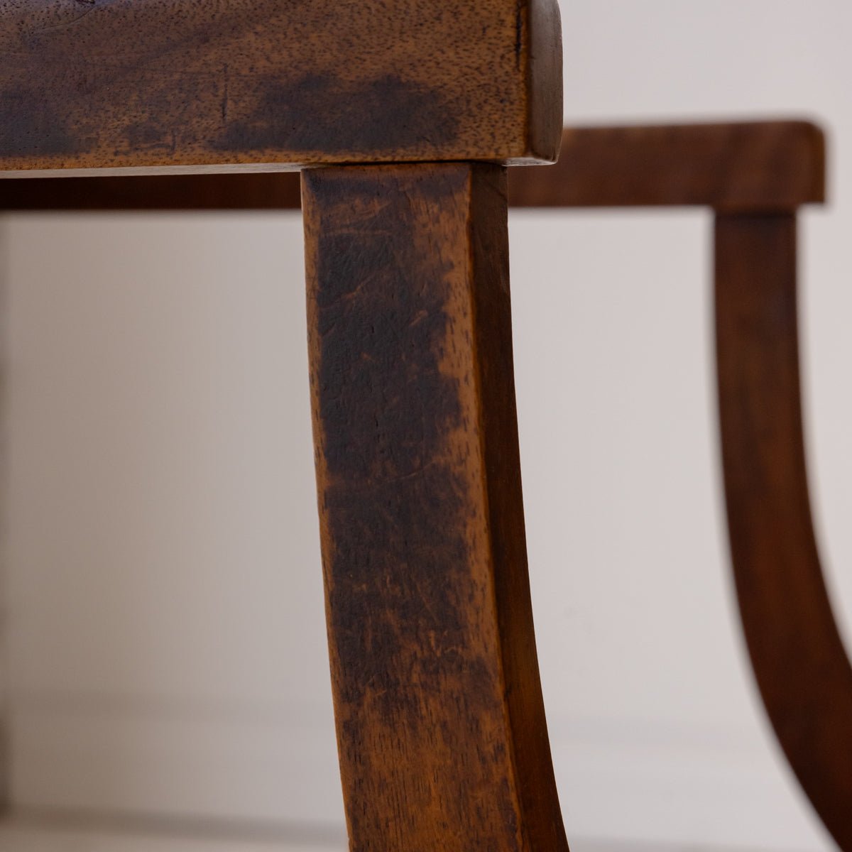 Leather Library Chair - elsie green - furniture