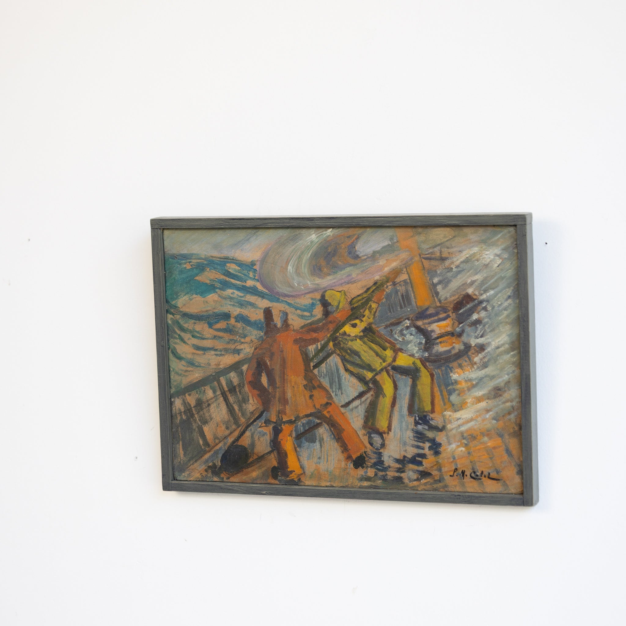 Les Marinieres Oil Painting - elsie green - art