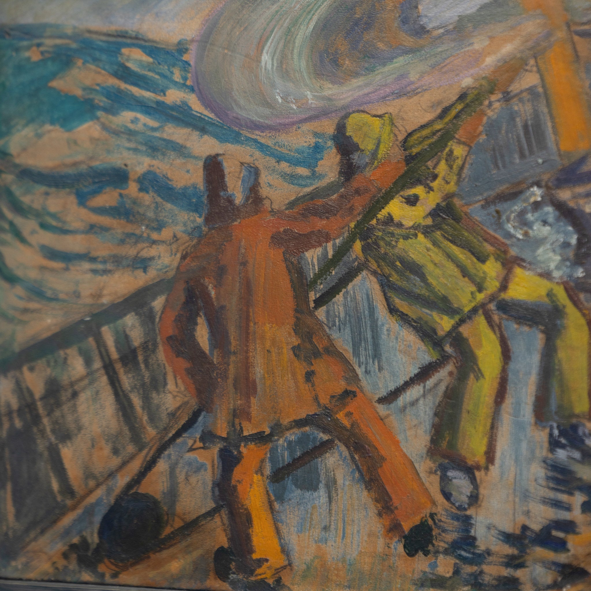Les Marinieres Oil Painting - elsie green - art