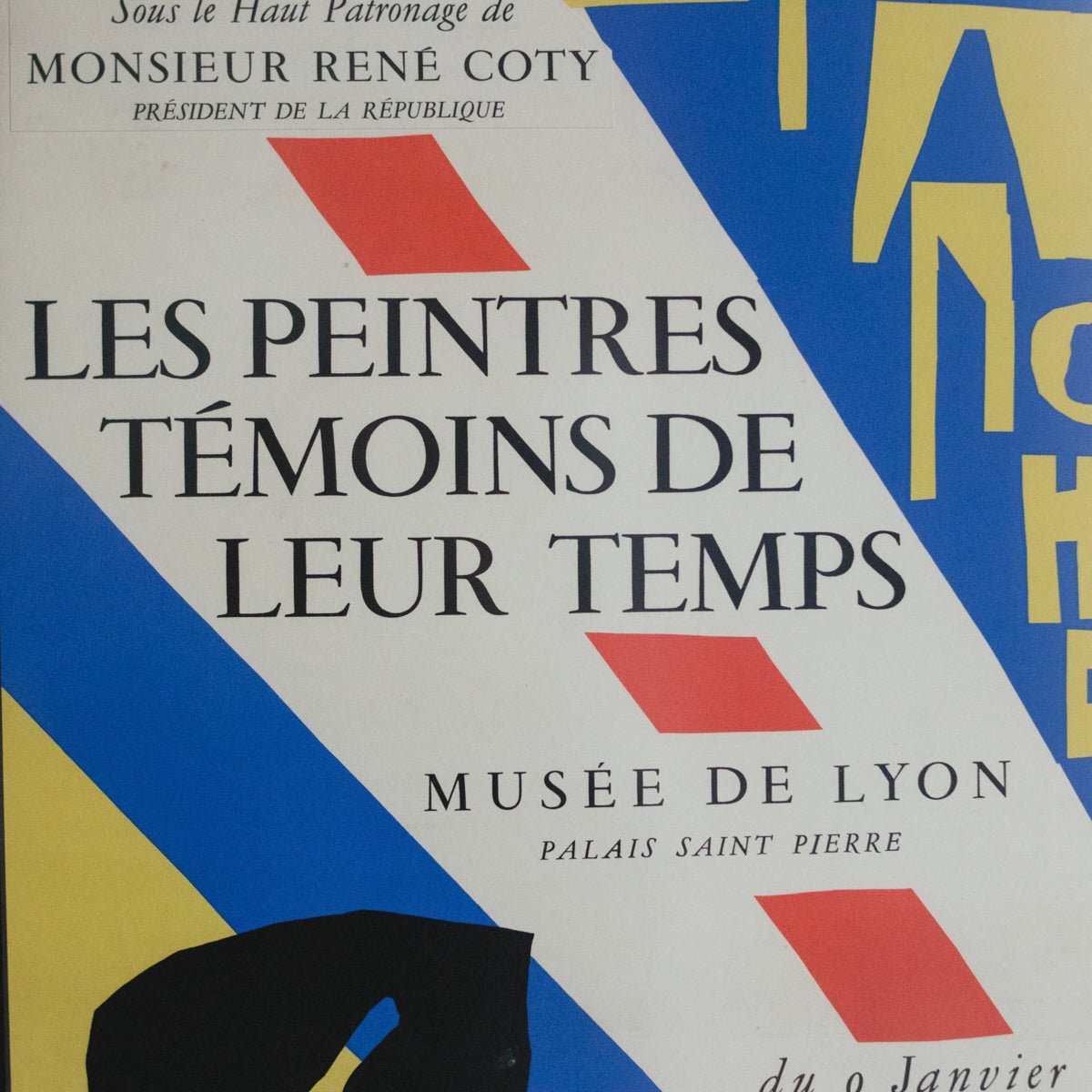 Les Peintres Temoins De Leur Temps Exhibit Poster | Henri Matisse - elsie green - art