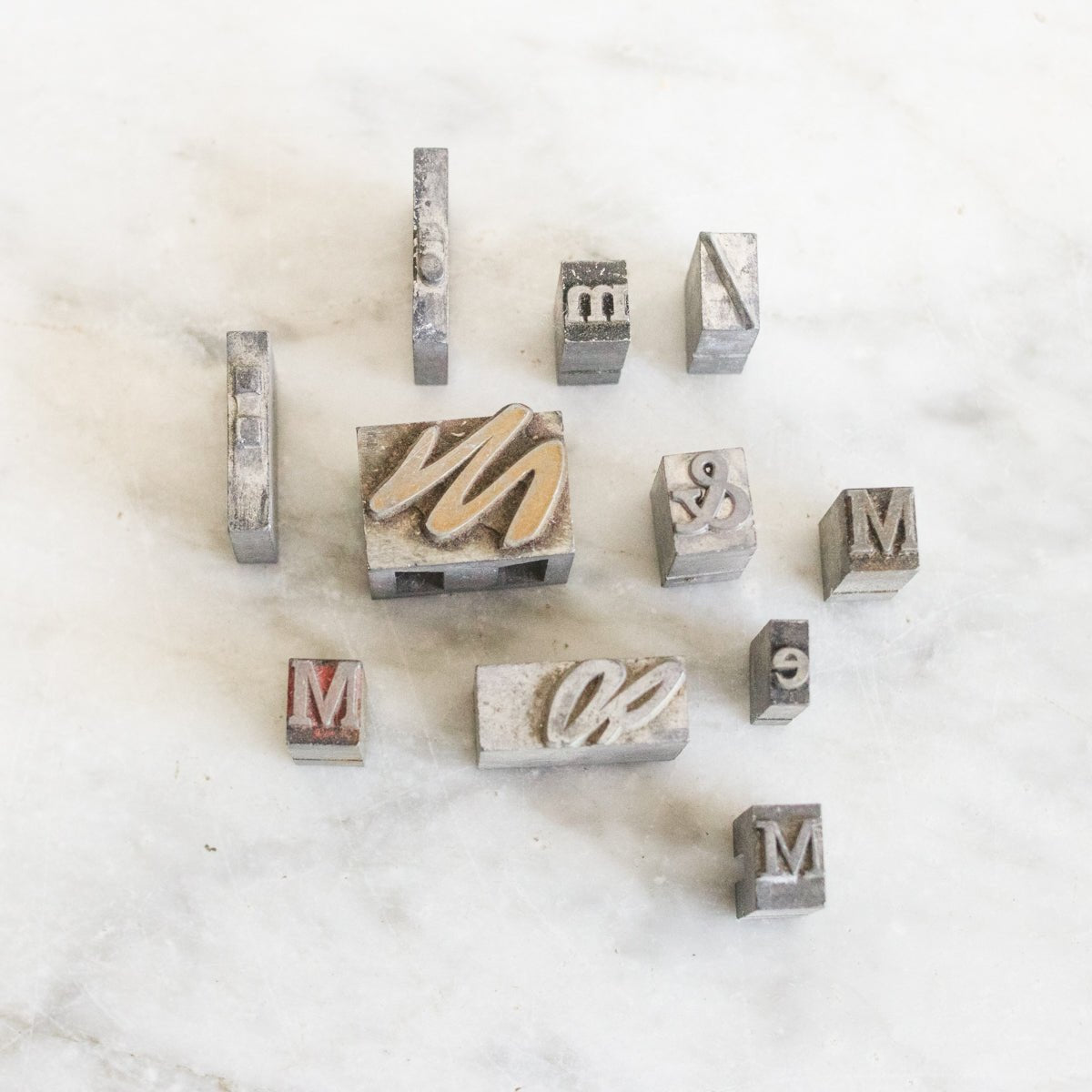 Letterpress Stamps with Provencal Bowl - elsie green - decor