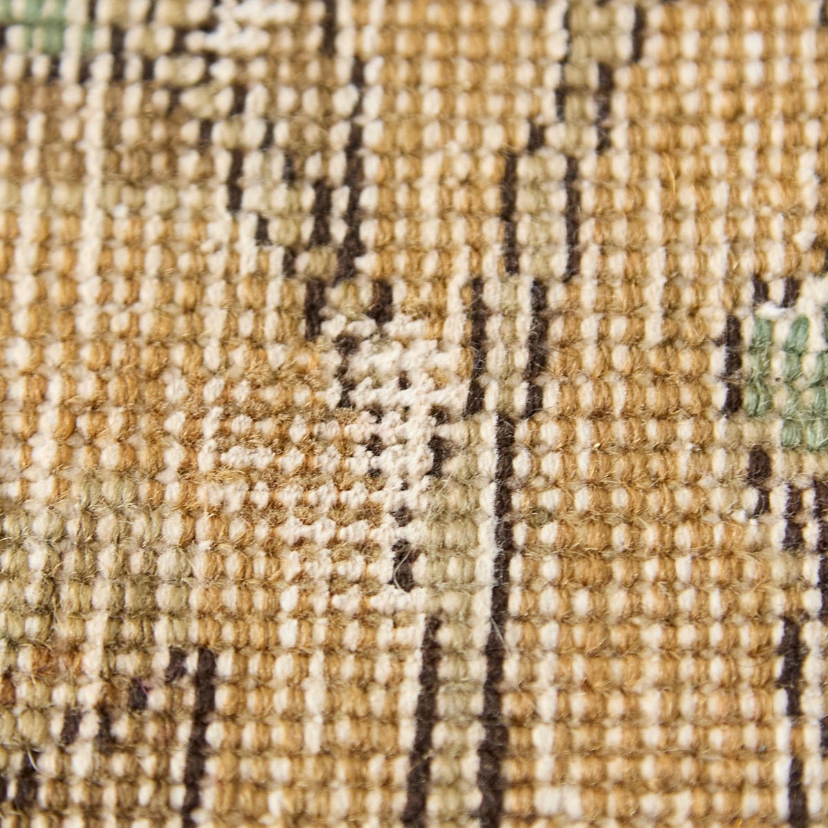 Libourne Vintage Hand Knotted Rug | 9'7" x 12'3.5" - elsie green - textiles