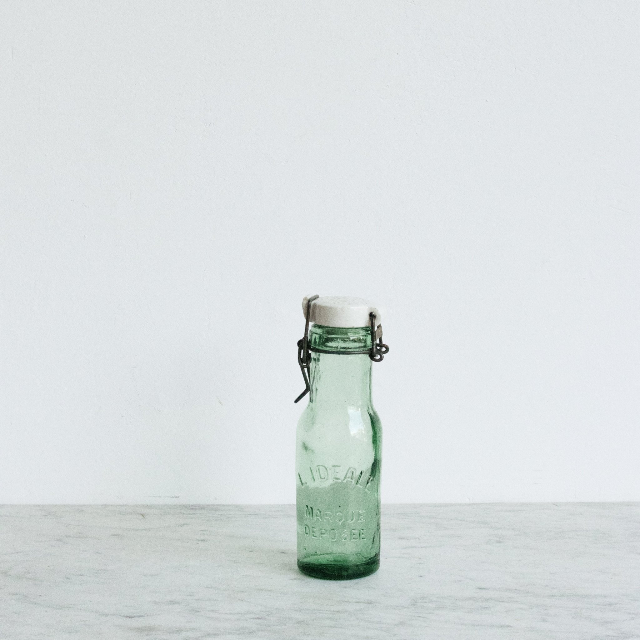 L'ideale Canning Jar with Porcelain Top - elsie green - The French Kitchen