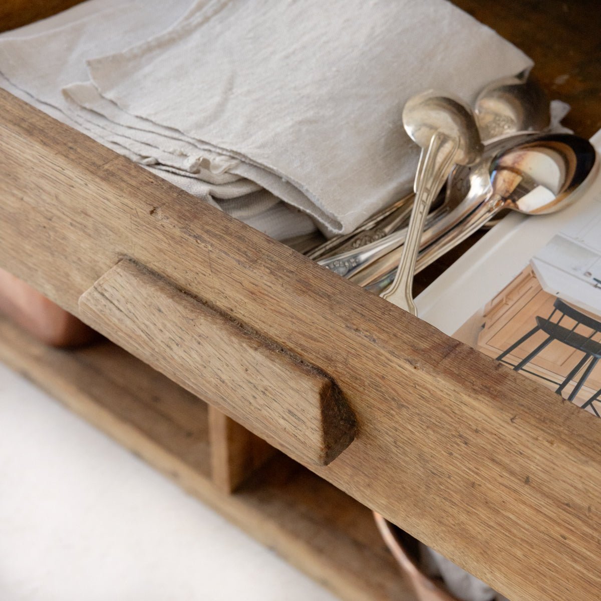 Limestone Mercerie Counter - elsie green - furniture