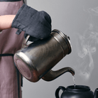 Linen Oven Mitt - elsie green - Textiles