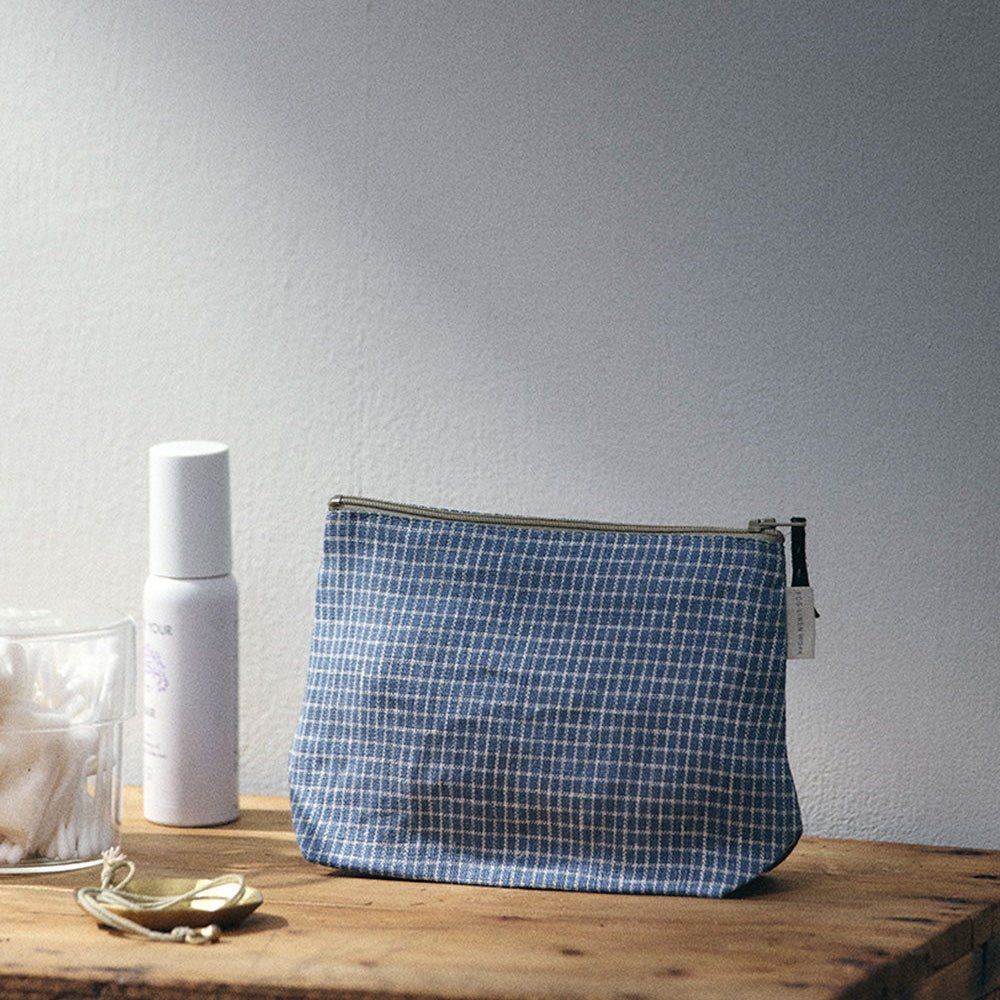 Linen Pouch | Amelia - elsie green - textiles