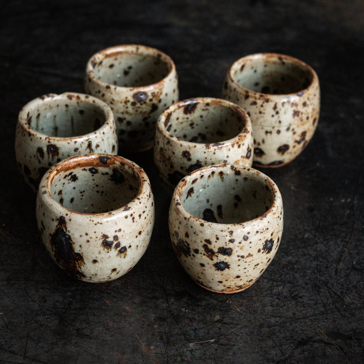 Liquor Set | Stoneware Signed by Artist - elsie green - the french kitchen