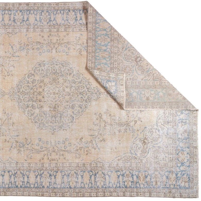 Lisieux Vintage Rug | 8' x 11'4" - elsie green - textiles