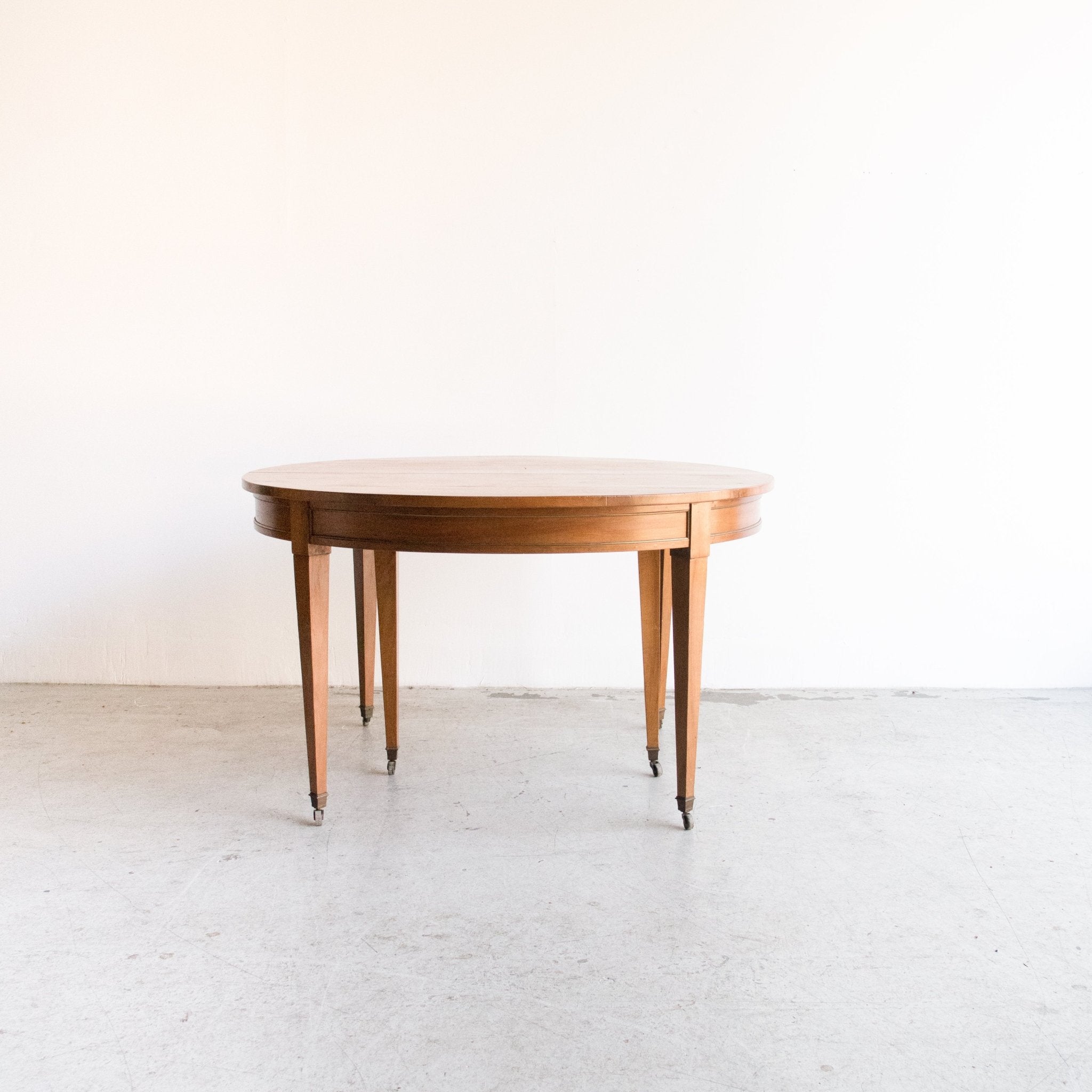 Louis XVI Table with Brass Accent - elsie green - furniture
