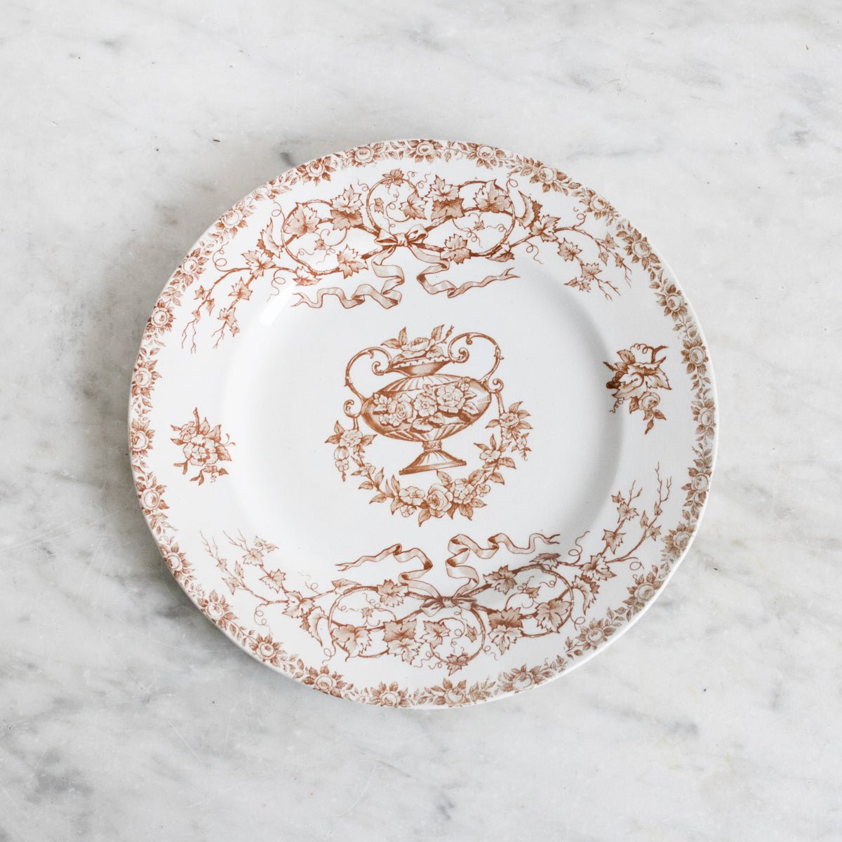 Louis XVI Transferware Plate - elsie green - The French Kitchen
