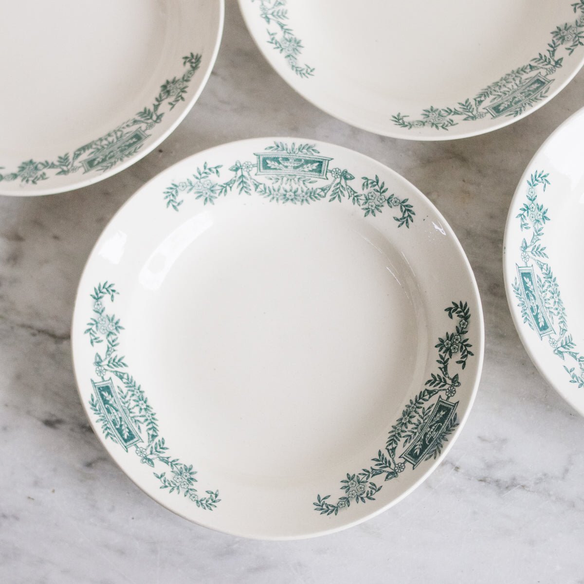 Lutece Transferware Bowl Set of 10 - elsie green - The French Kitchen