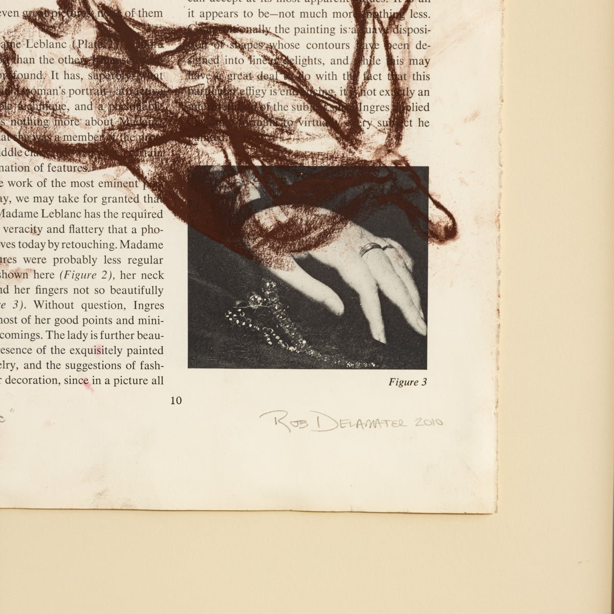 Madame LeBlanc (with Appreciation to Ingres) | Rob Delameter | Lost Art Salon Collection - elsie green - art