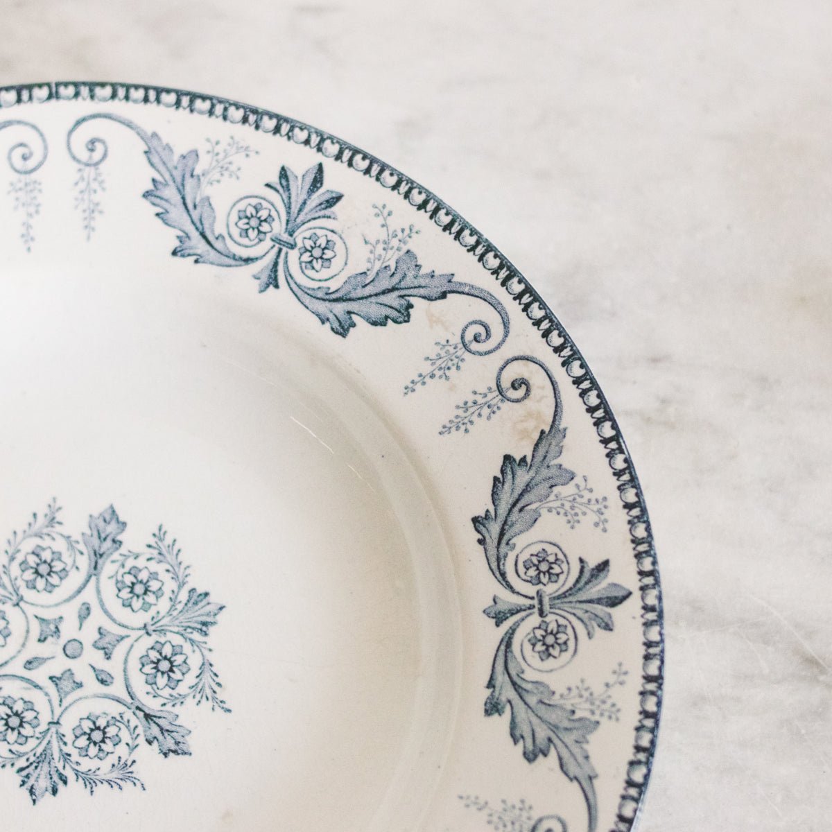 Malmaison Transferware Soup Bowl Set of 4 - elsie green - The French Kitchen