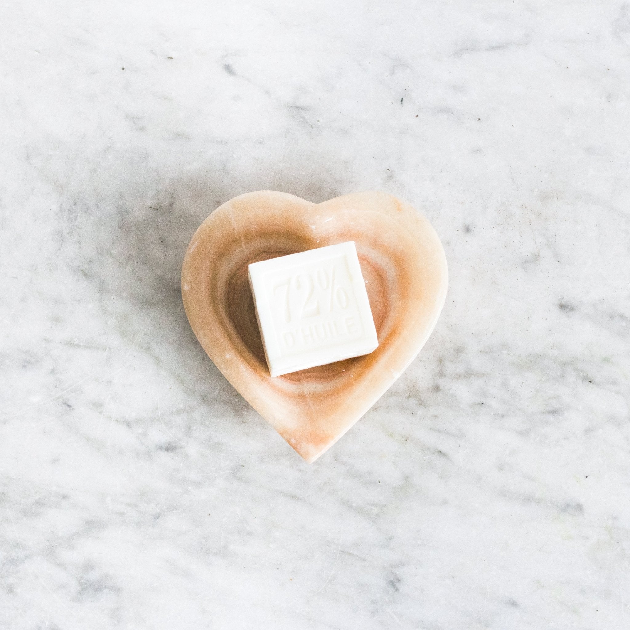 Marble Heart with Petite Savon - elsie green - The French Kitchen