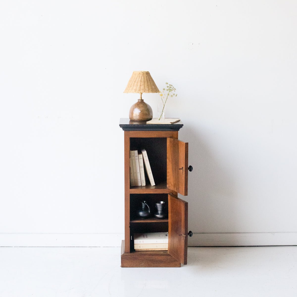 Marble Top Bedside Table - elsie green - furniture