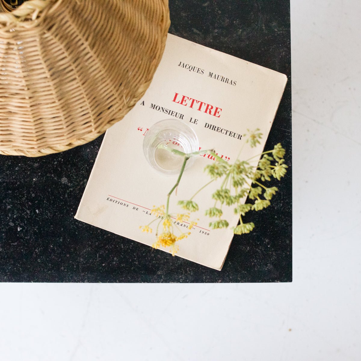 Marble Top Bedside Table - elsie green - furniture