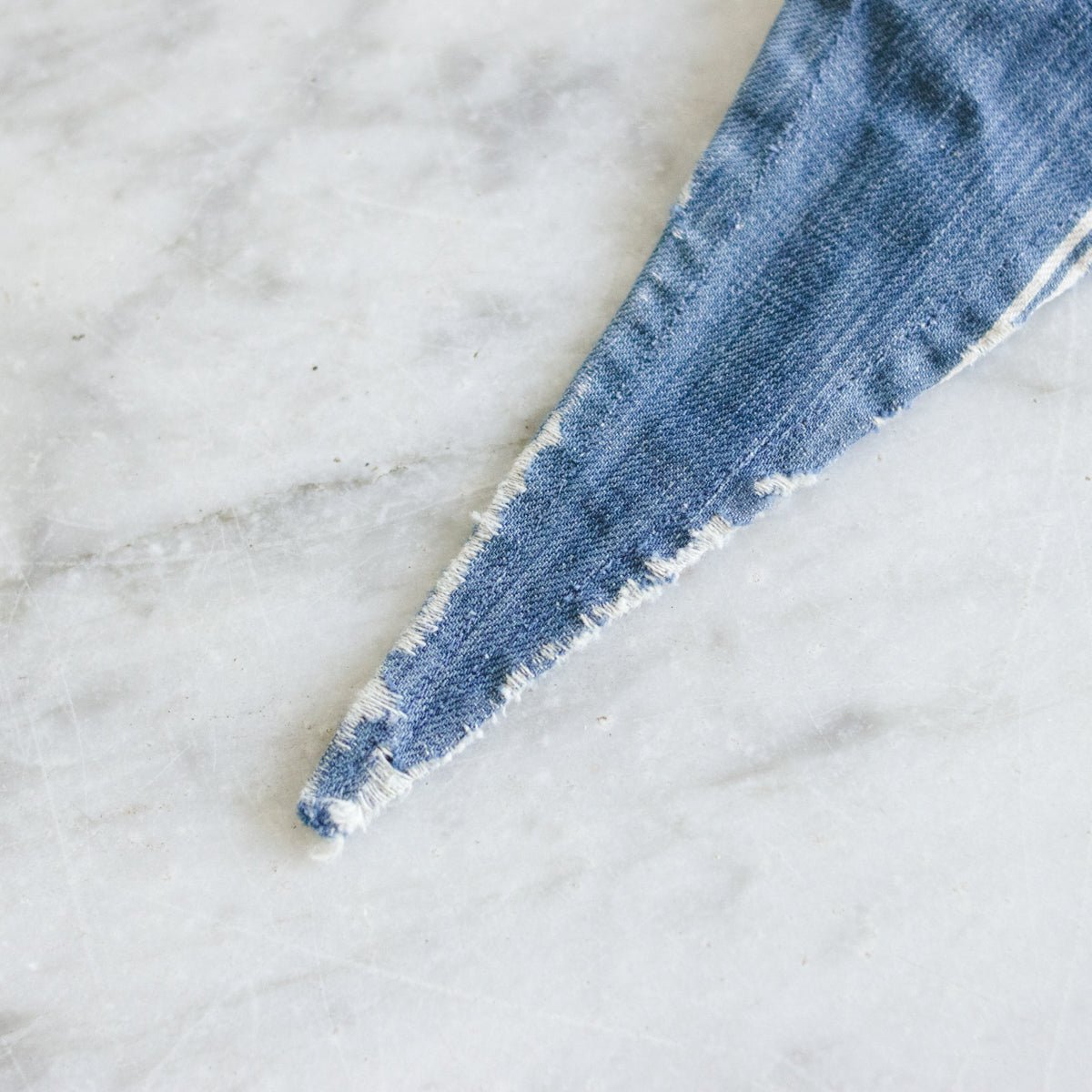 Mattress Ticking Pennant Set of 5 - elsie green - textiles