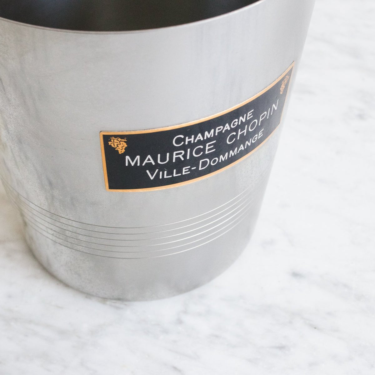Maurice Chopin Stainless Champagne Bucket - elsie green - The French Kitchen