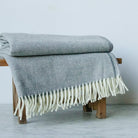 Merino Wool Throw - elsie green - Textiles