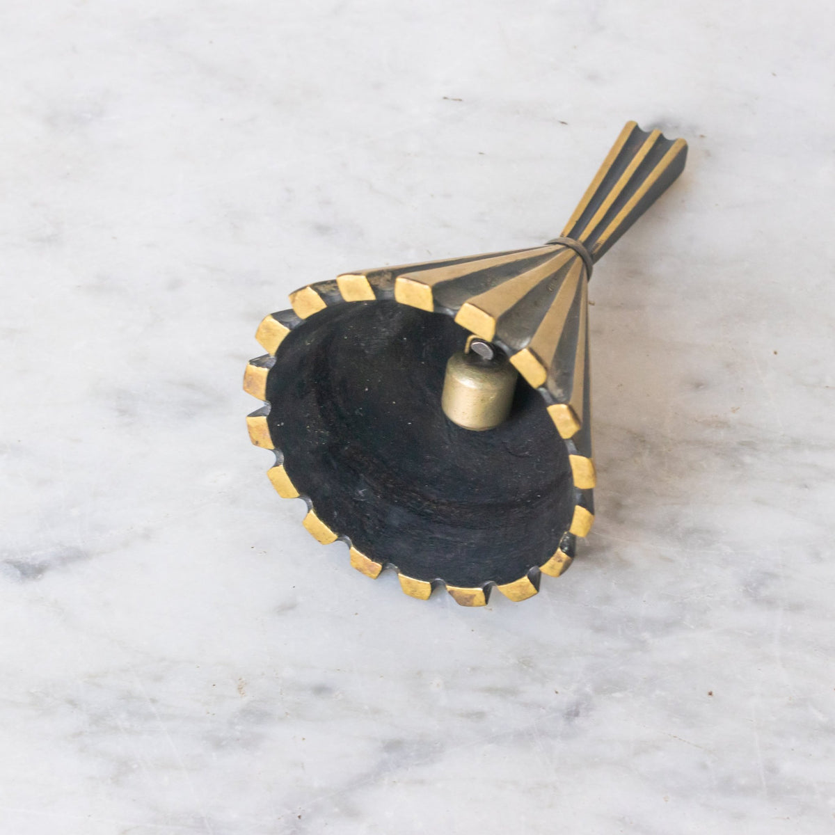 Mid-century Brass Bell - elsie green - decor