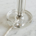 Mid - century Crystal Accent Lamp - elsie green - decor