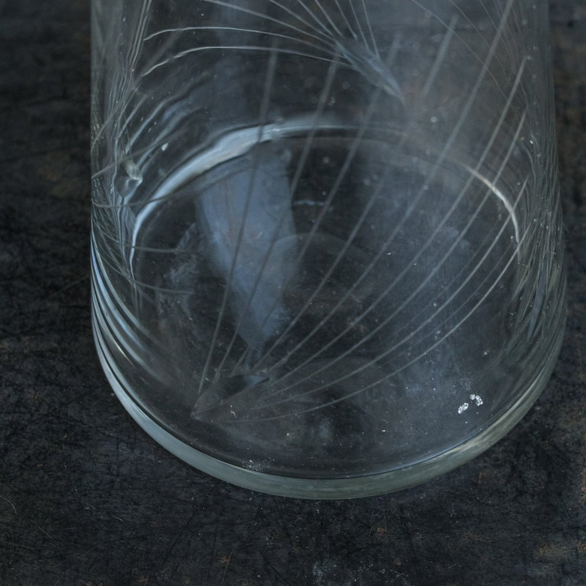 Mid - Century Crystal Decanter - elsie green - The French Kitchen