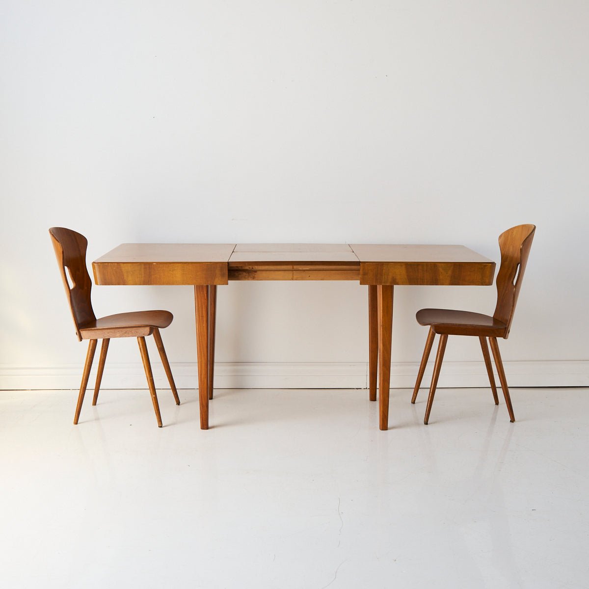 Mid-century Extending Dining Table - elsie green - furniture