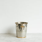 Mid - Century Pewter & Brass Champagne Bucket - elsie green - The French Kitchen
