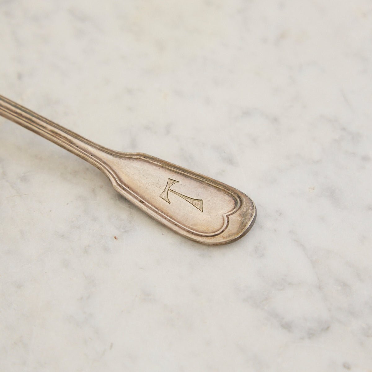 Monogrammed Christofle Dinner Fork Set of 5 | The Patrick Orbe Collection - elsie green - the french kitchen