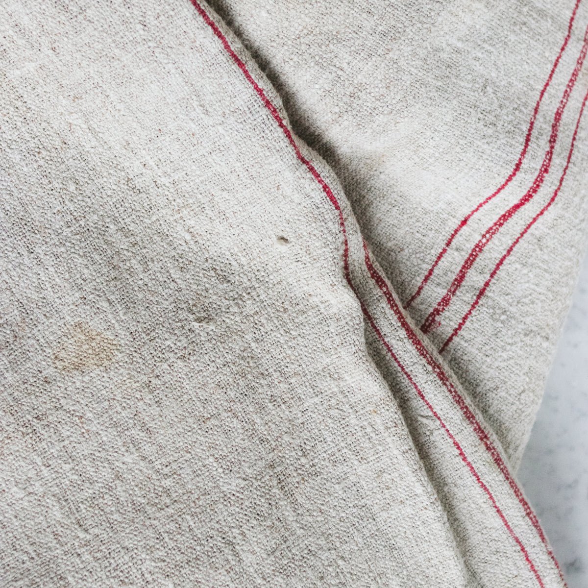 Monogrammed Vintage Chanvre - elsie green - Textiles